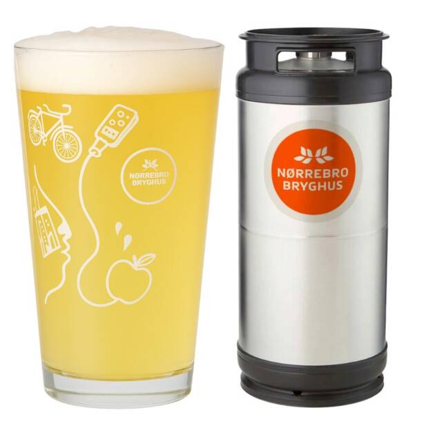 Nørrebro Bryghus Øko Æblecider 20L