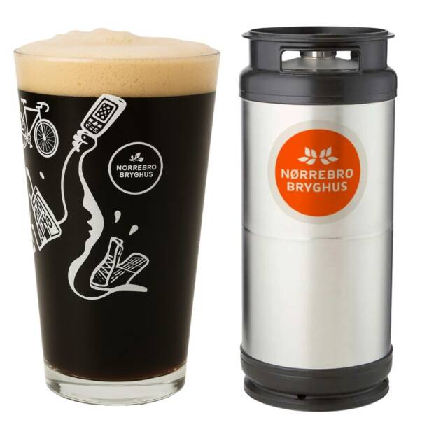 Nørrebro Bryghus øko Nordvest Porter 20L